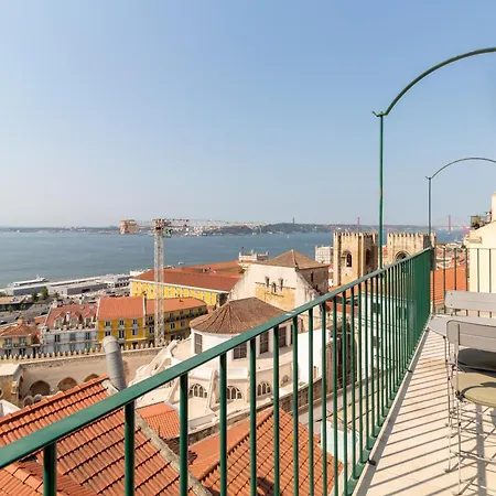 Apartman Alfama Terrace River View By Lovelystay Lisboa